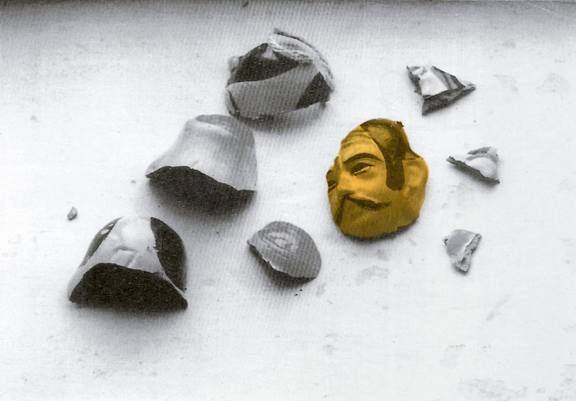 Broken Demon, 2010, Mixed media processed photograph,  55 x 75 cm, edition of 5