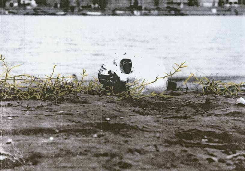 Varanasi (Skull), 2010, Mixed media processed photograph, 60 x 90 cm, edition of 5