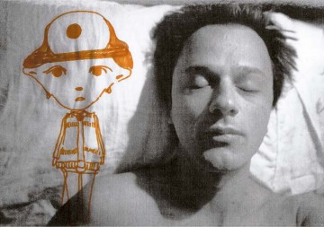 Asleep, 2008, Mixed media processed photograph,  35 x 50 cm, edition of 5
