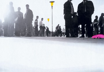 Purple car, 2006, Digital print on photo rag paper, 30 x 43 cm, edition of 5