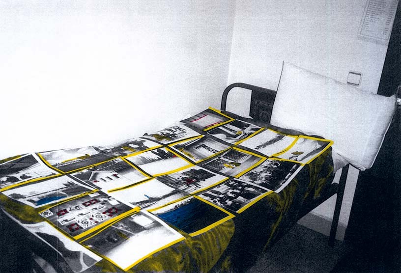 Bed cover, 2006, Digital print on photo rag paper, 50 x 70 cm, edition of 5