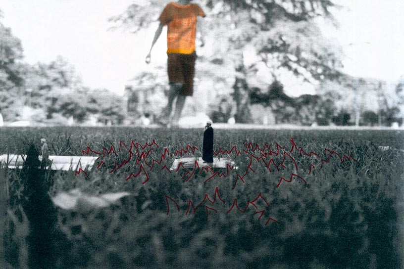 Mullah in the park, 2006, Digital print on photo rag paper, 60 x 90 cm, edition of 5