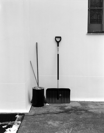 Kundmanngasse (Shovels), 2014, Gelatin silver print, 25.4 x 20.3 cm (image), Edition of 5