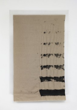 Untitled, 2012, Pigment on canvas, polycarbonate,  230 cm x 150 cm