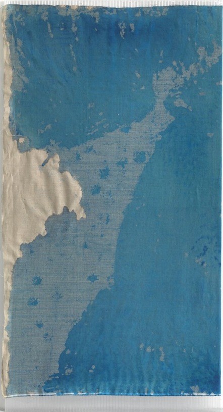 Untitled, 2010, Watercolour on canvas, polycarbonate, 200 x 105 cm