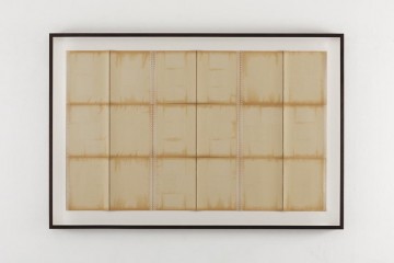 Sand 08, 2008, Photo album paper collage, 155 x 105 cm