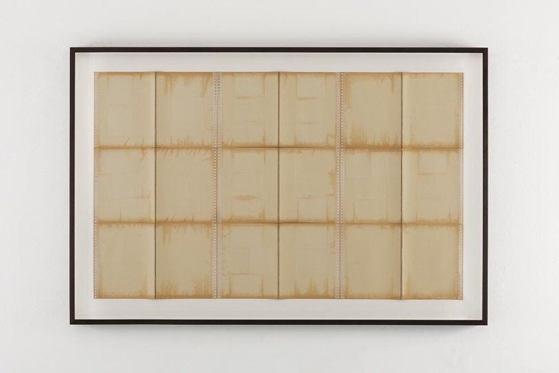 Sand 08, 2008, Photo album paper collage, 155 x 105 cm