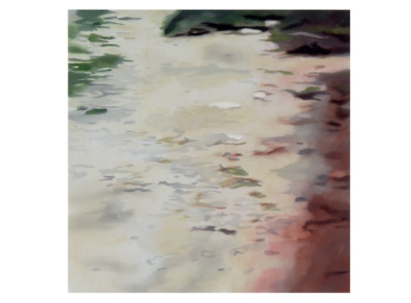 26 km (1), 2010, Oil and acrylic on panel, 20 x 20 cm each