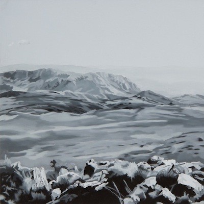 Kiafa, 2013-2014 (series of 14 panels), Οil and acrylic on panel, 20x20 cm (each panel)