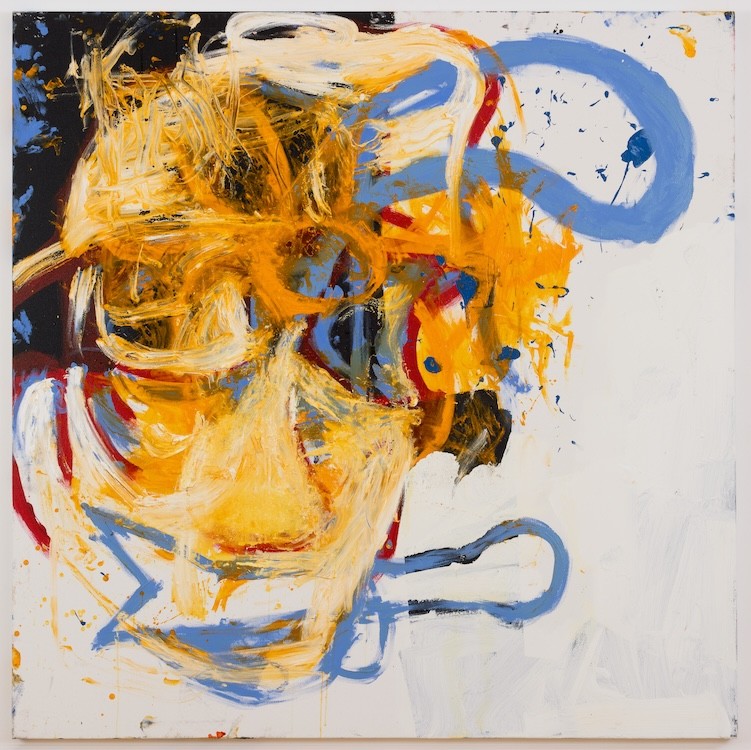 Untitled, 2023, Oil and acrylic on canvas, 152.4 x 152.4 cm / 5 x 5 ft