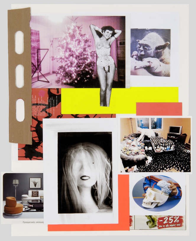 Untitled (Home), 2012, Collage on paper, 65 x 53.7 cm
