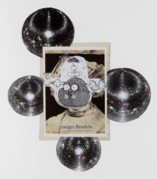 Ewiges Brodeln (Eternal Simmering), 2010, Collage, 30 x 25,2 cm