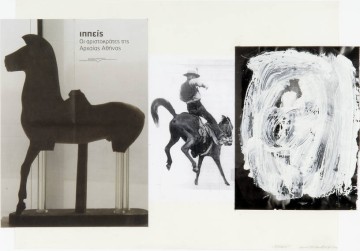 Greek Rodeo, 2010, Collage, 49 x 71 cm