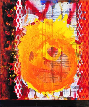 Satyr- Greek, 2004, crylic on canvas, 120 x 100 cm