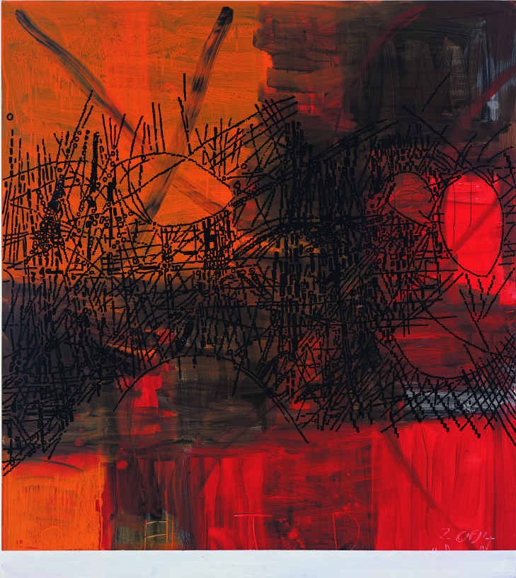 PL (O.R.), 2004, rylic on canvas, 200 x 180 cm