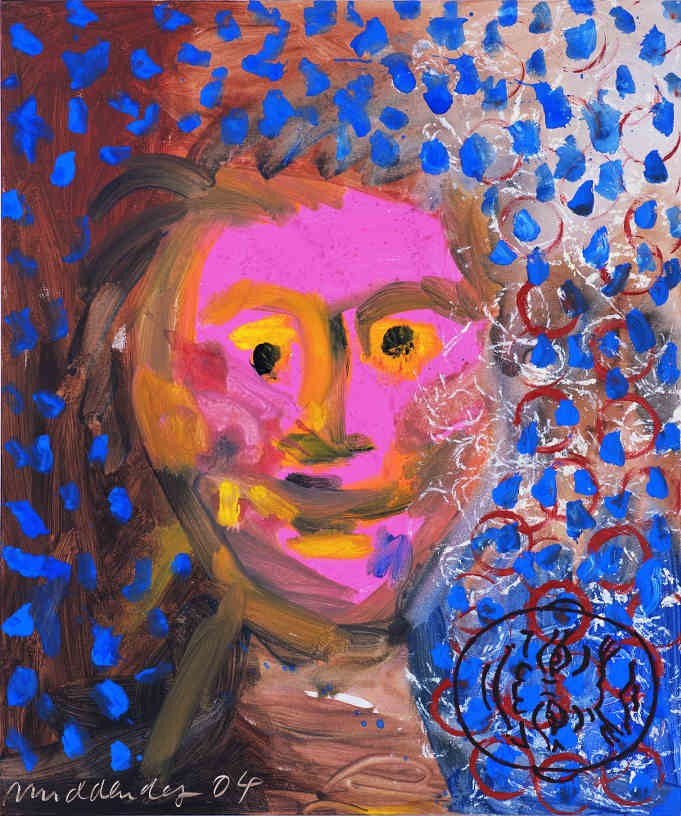 O.T., 2004, Acrylic on canvas, 120 x 100 cm