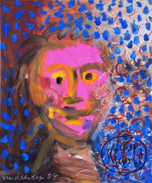 O.T., 2004, Acrylic on canvas, 120 x 100 cm