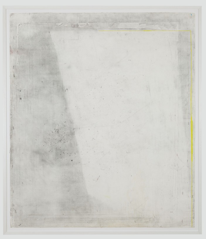 Ahead, 2011-2012, conte crayon, graphite and gouache on paper, 125 x 107 cm