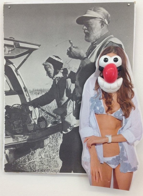 Untitled, 2012, Collage, 28 x 22 cm