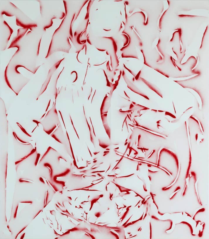 Allure, 2010, acrylic on canvas, 160 x 140 cm