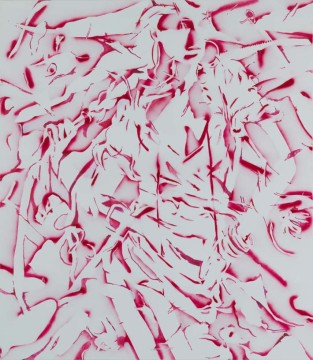 Amazoned, 2010, acrylic on canvas, 160 x 140 cm