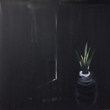 Insomnia I, 2018, Oil on canvas, 130 x 130 cm