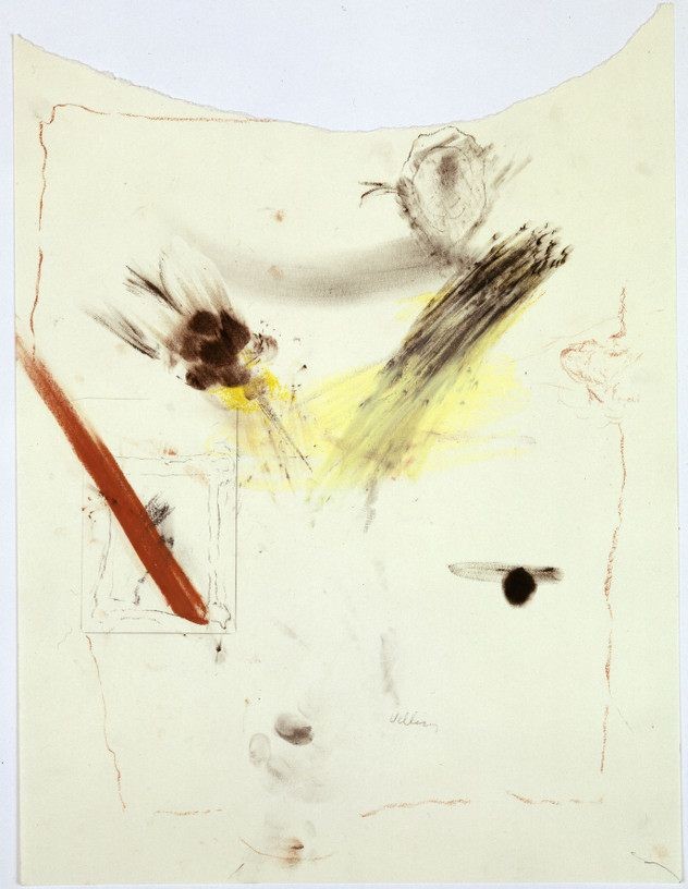 Untitled, 2007, Crayon on paper, 59 x 42 cm