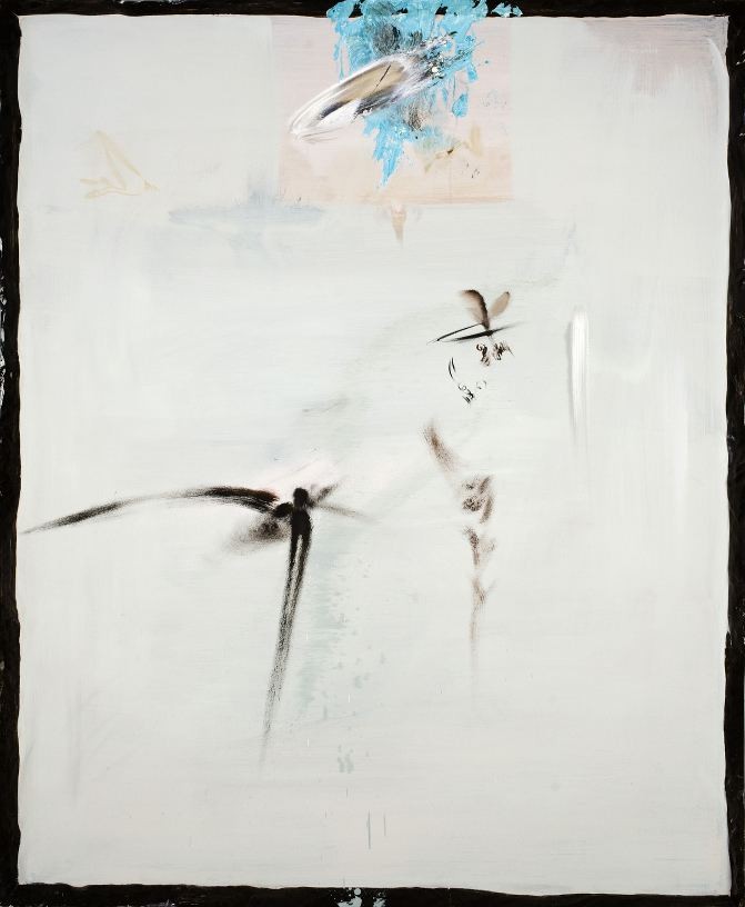 Schwelle, 2008, Oil and lack on wood, 140 x 115 cm
