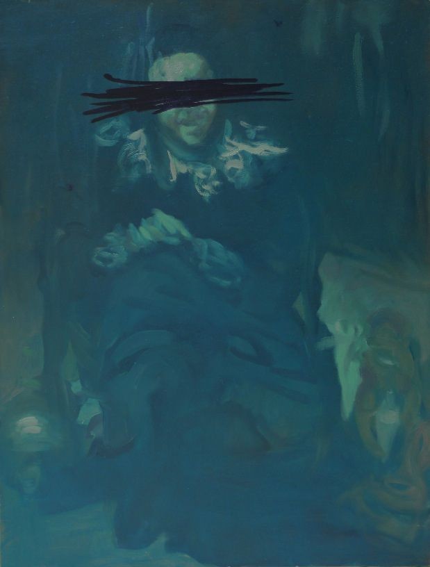 Calabacillas, 2011, oil on board, 60,5 x 46 cm