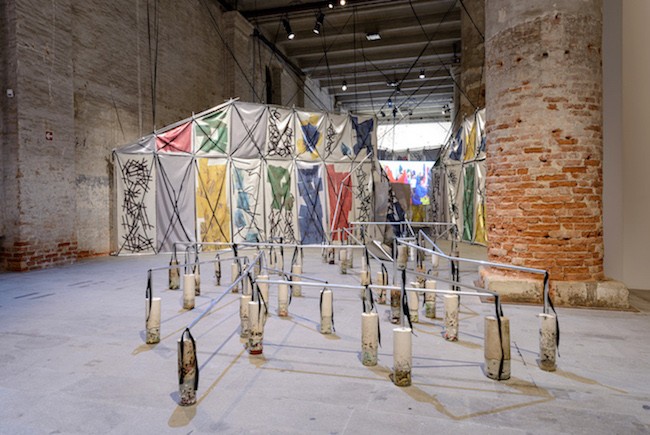 Yorgos Sapountzis, Installation “Sculptures cannot eat”, 2017, 57th International Art Exhibition - La Biennale di Venezia, Viva Arte Viva, Photo by: Andrea Avezzù, Courtesy: La Biennale di Venezia