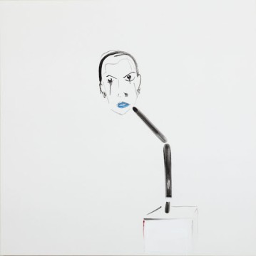 Monument Lacrimosa, 2018, Oil on canvas, 150 x 150 cm