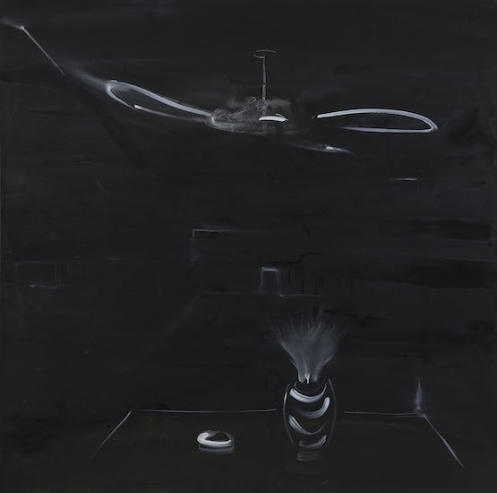 Insomnia II, 2018, Oil on canvas, 150 x 150 cm