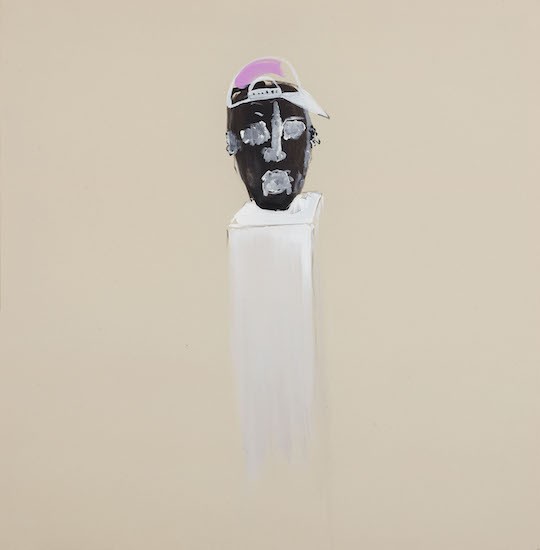 Monument Aeschylus, 2018,Oil on canvas, 130 x 130 cm