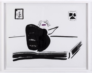 Working hard, 2018
Japanese ink on paper
57 x 72 cm