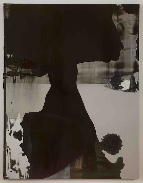 Hermetic Decadence, 2017, Panel, canvas, acrylic, pigmented urethane, fiberglass, epoxy resin, 140 x 108 x 3.8 cm