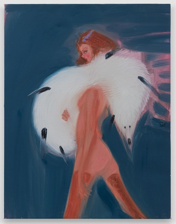 Sofia Mitsola, Dame, 2025, Oil on linen, 90 x 70 cm