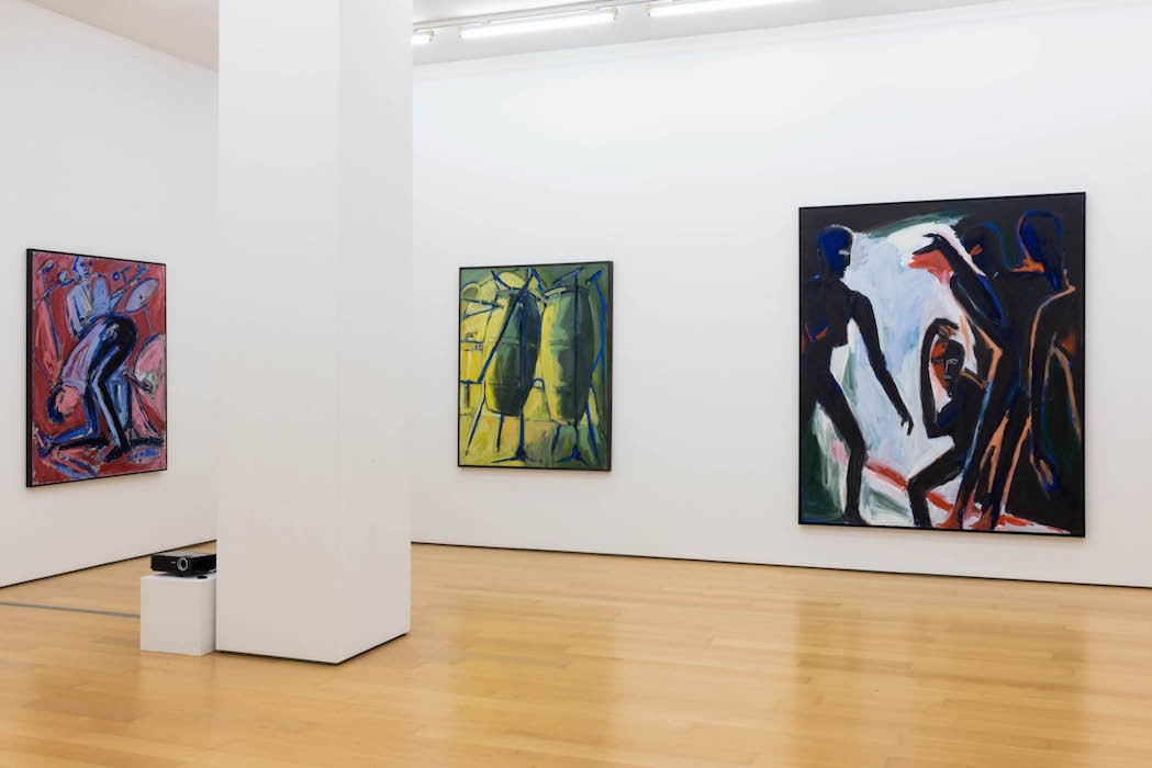 Helmut Middendorf, installation view