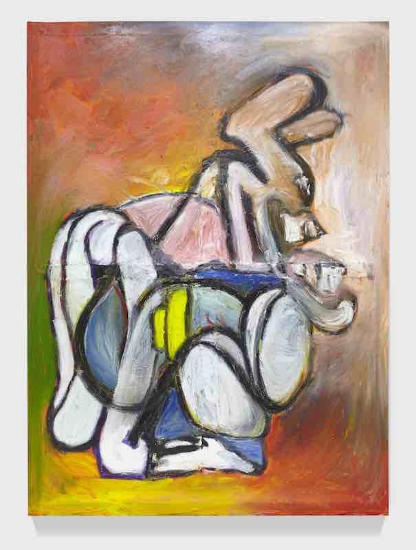 Seamless Min, 2018, Oil on canvas, 213 x 163.5 cm