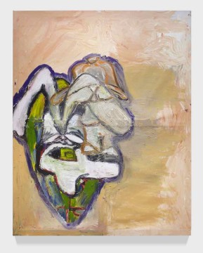 Andy's Heavy Boy, 2018, Acrylic and oil on canvas, 216 x 170 cm