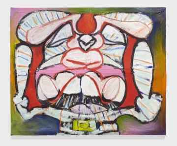 Day off situation, 2018, Acrylic and oil on canvas, 172.5 x 221 cm