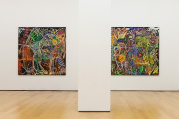 installation view Uman, Goodnight, sweetdreams at Eleni Koroneou Gallery