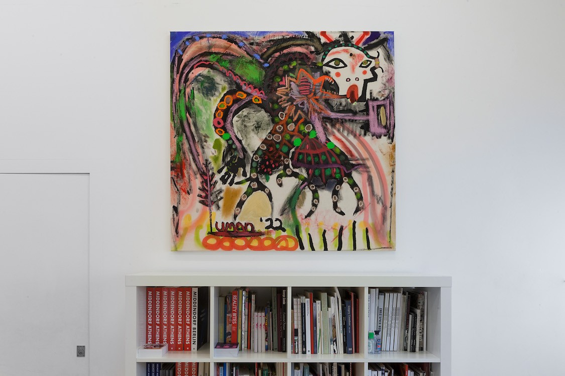 installation view Uman, Goodnight, sweetdreams at Eleni Koroneou Gallery