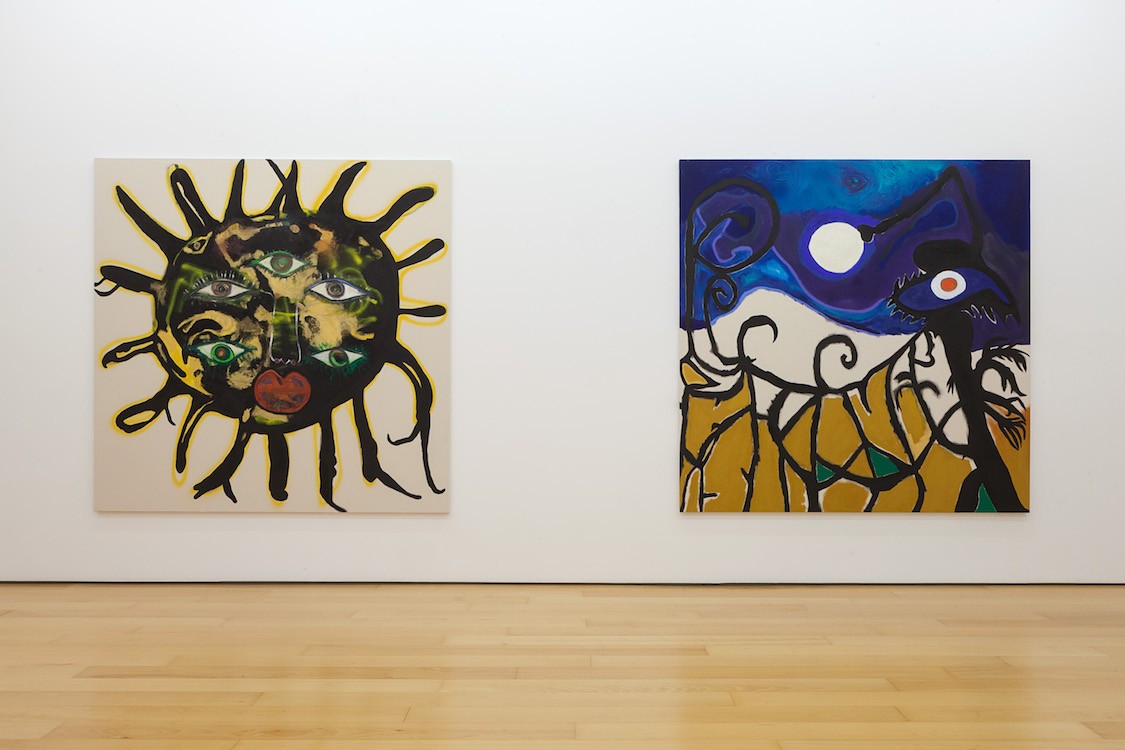 installation view Uman, Goodnight, sweetdreams at Eleni Koroneou Gallery