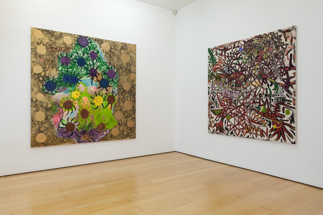 installation view Uman, Goodnight, sweetdreams at Eleni Koroneou Gallery