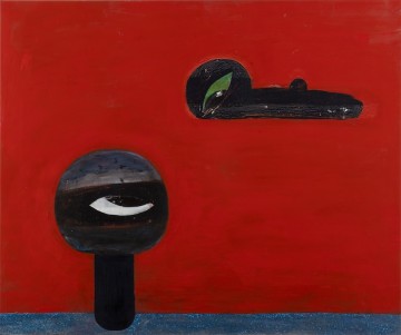 Amalgamation, 2023, Oil and glitter on canvas, 128 x 154