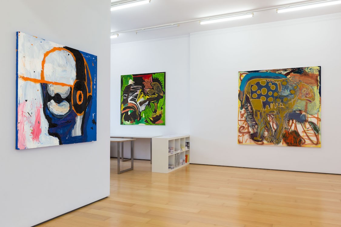 Installation view Heliotropic, 2021