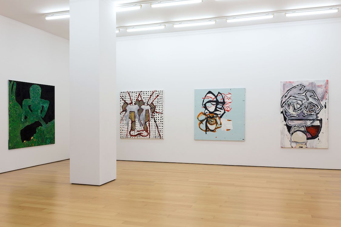 Installation view Heliotropic, 2021