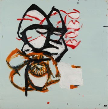 Gerasimos Floratos, Cringle, 2021, Oil on canvas, 153 x 153 cm (60 x 60 inches)