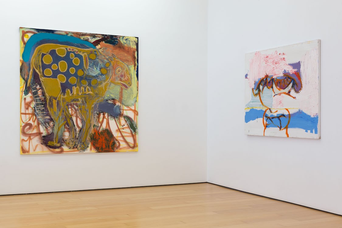 Uman (left) & Gerasimos Floratos (right), installation view Heliotropic