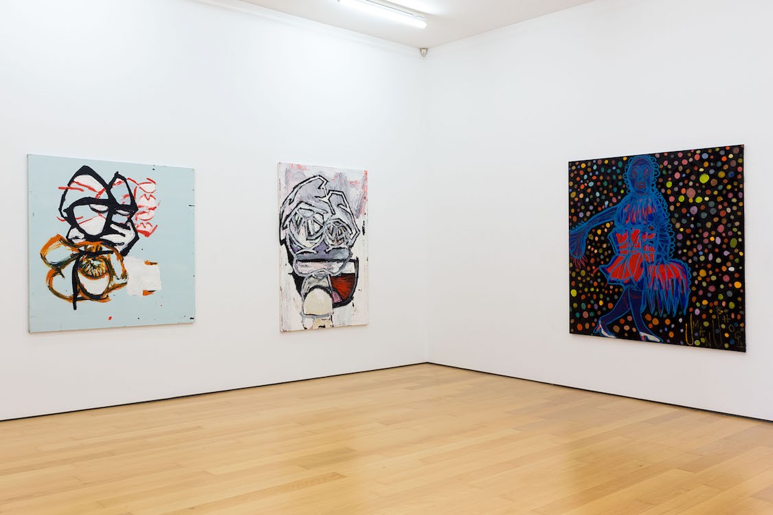 Installation view Heliotropic, 2021